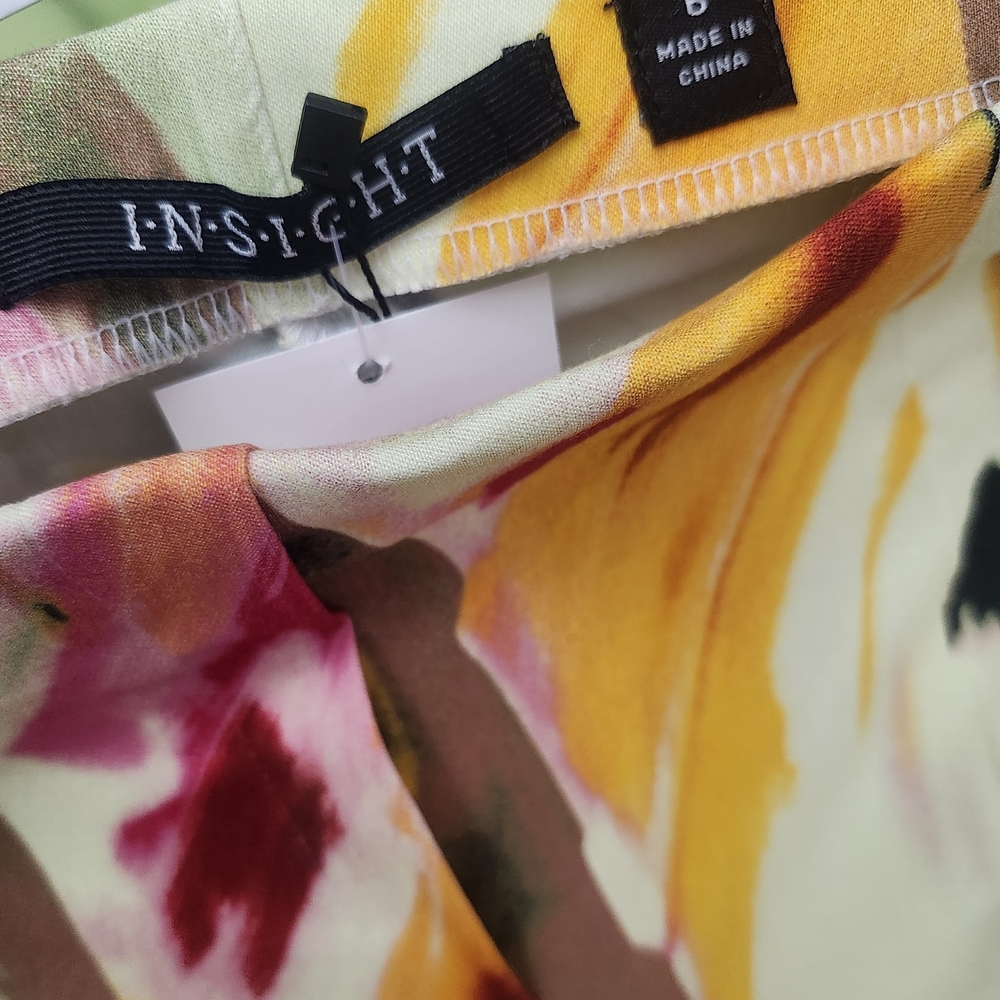 Insight Multicolor Abstract Pencil Pants - Picture 2 of 8
